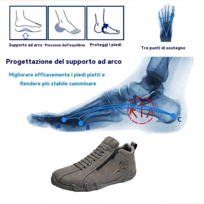 🐂 Scarpe da uomo in pelle di vitello prodotte in Australia 👞 Cucite a mano, facili da indossare e da togliere ✅ Supporto dell'arco plantare, sollievo dal dolore - camminare confortevole