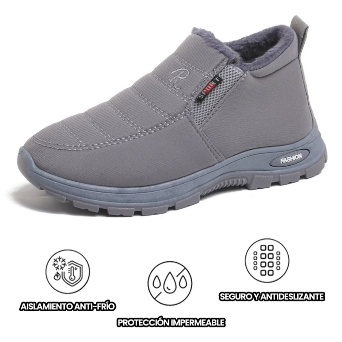 Optimumto® - Calzado ortopédico ergonómico de invierno para dolor de pies, rodillas y espalda - Unisex