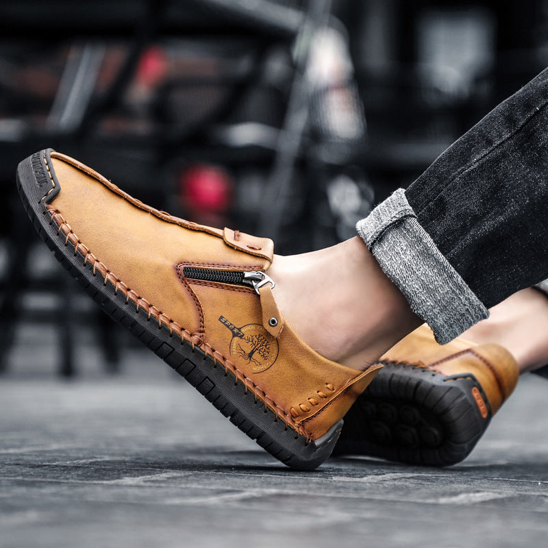 ๐ Scarpe da uomo in pelle di vitello prodotte in Australia ๐ Cucite a mano, facili da indossare e da togliere โ
Supporto dell'arco plantare, sollievo dal dolore - camminare confortevole