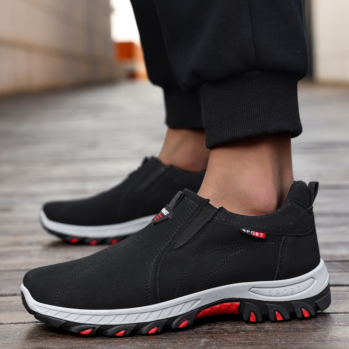 ๐ Scarpe da uomo in pelle di vitello prodotte in Australia ๐ Cucite a mano, facili da indossare e da togliere โ
Supporto dell'arco plantare, sollievo dal dolore - camminare confortevole