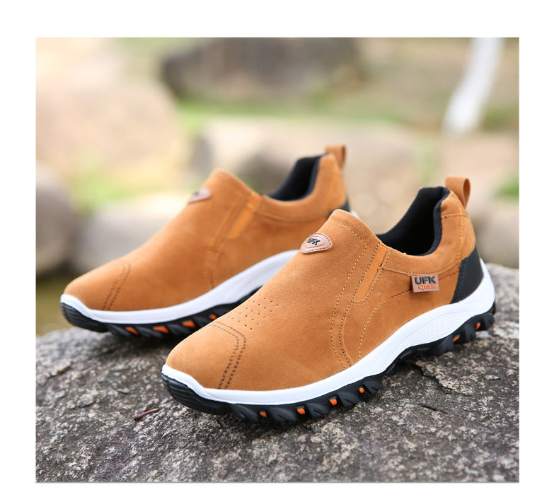 ๐ Scarpe da uomo in pelle di vitello prodotte in Australia ๐ Cucite a mano, facili da indossare e da togliere โ
Supporto dell'arco plantare, sollievo dal dolore - camminare confortevole