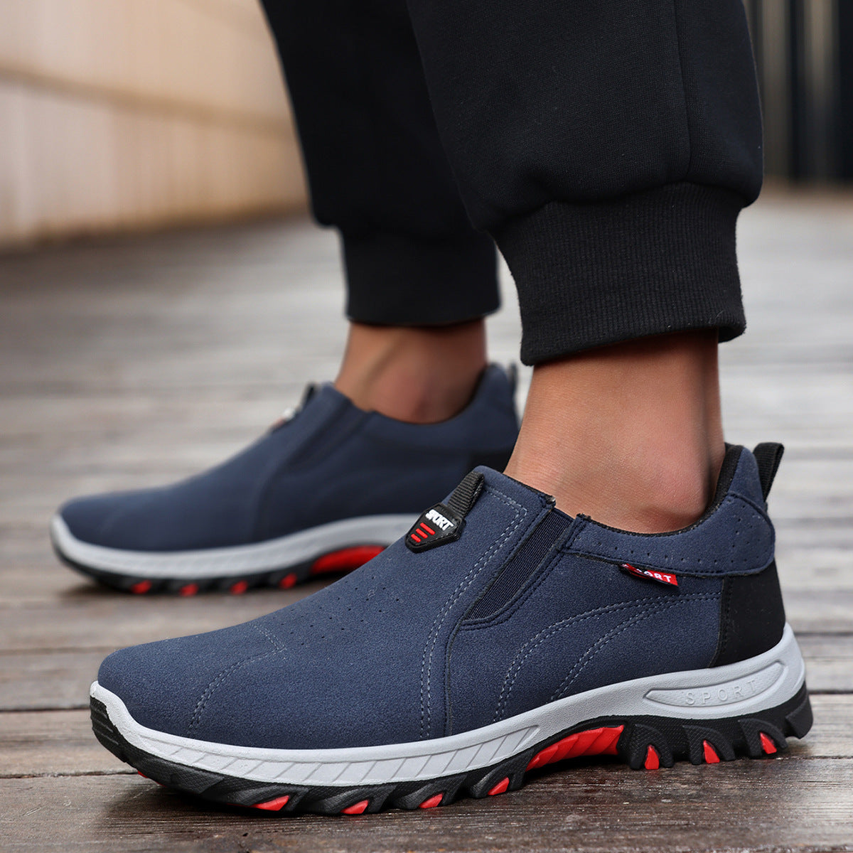 ๐ Scarpe da uomo in pelle di vitello prodotte in Australia ๐ Cucite a mano, facili da indossare e da togliere โ
Supporto dell'arco plantare, sollievo dal dolore - camminare confortevole
