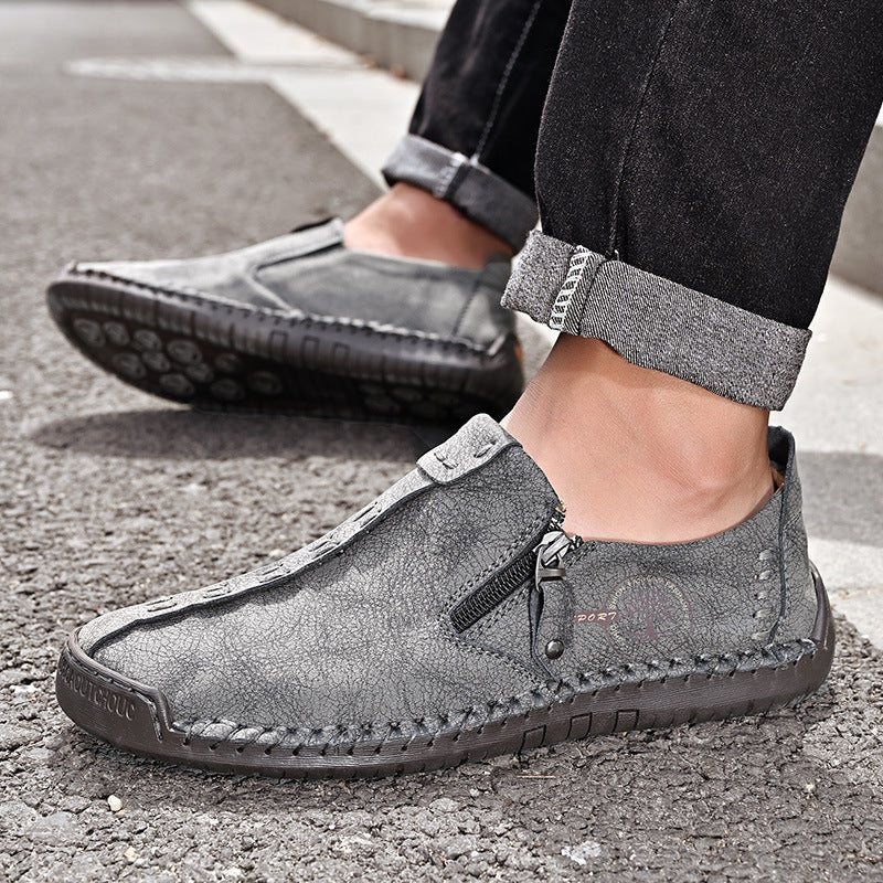 ๐ Scarpe da uomo in pelle di vitello prodotte in Australia ๐ Cucite a mano, facili da indossare e da togliere โ
Supporto dell'arco plantare, sollievo dal dolore - camminare confortevole