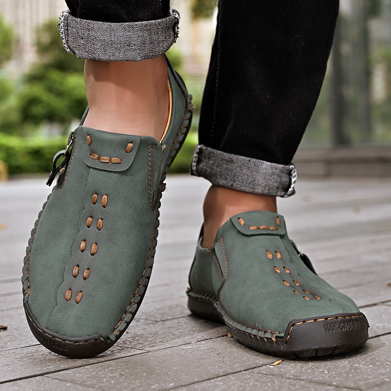๐ Scarpe da uomo in pelle di vitello prodotte in Australia ๐ Cucite a mano, facili da indossare e da togliere โ
Supporto dell'arco plantare, sollievo dal dolore - camminare confortevole