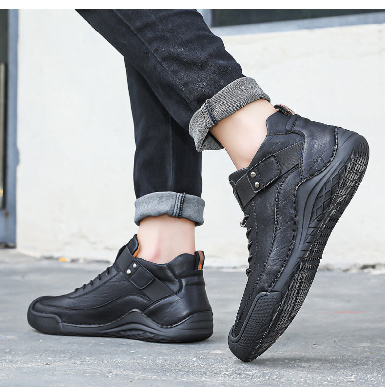 USERGOING® | 🐂 Scarpe comode ed eleganti in pelle di vitello 👞 Antiscivolo, supporto dell'arco plantare, sollievo dal dolore