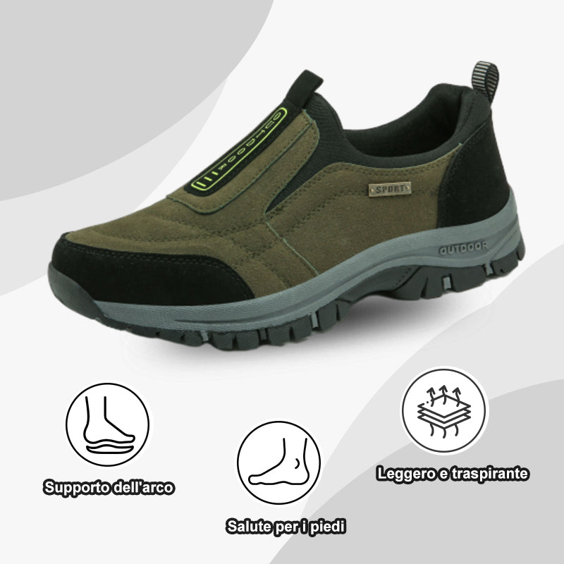 (🔥50% di sconto oggi - prendilo!) Scarpe ortopediche premium ed eleganti 👞 - Design ergonomico per alleviare il dolore