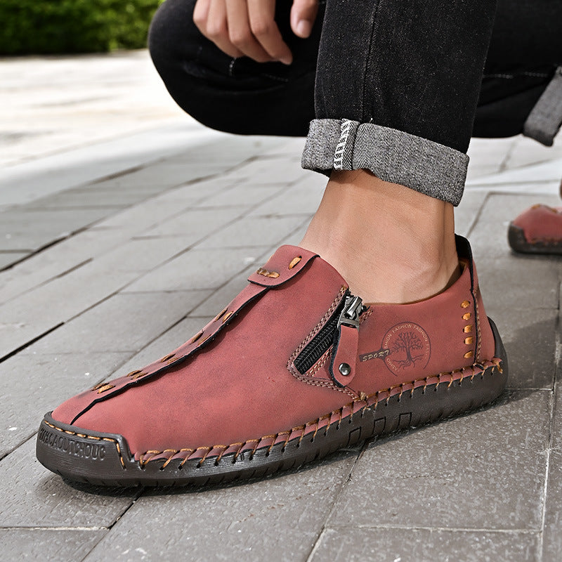 ๐ Scarpe da uomo in pelle di vitello prodotte in Australia ๐ Cucite a mano, facili da indossare e da togliere โ
Supporto dell'arco plantare, sollievo dal dolore - camminare confortevole