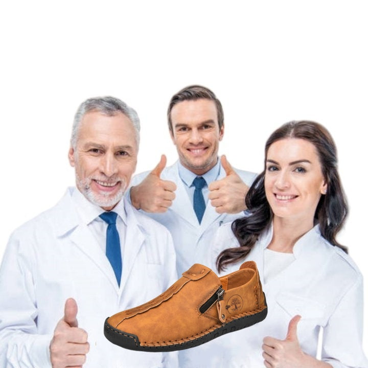 ๐ Scarpe da uomo in pelle di vitello prodotte in Australia ๐ Cucite a mano, facili da indossare e da togliere โ
Supporto dell'arco plantare, sollievo dal dolore - camminare confortevole
