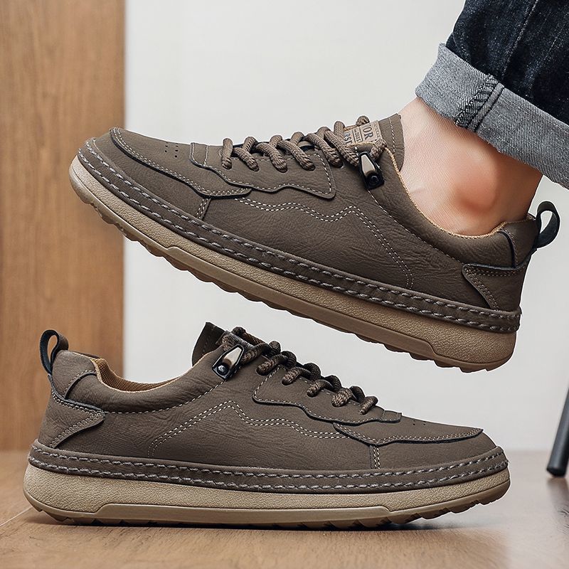 ⏰ Approfitta oggi dello sconto del 70%: non perdere l'occasione! Queste scarpe ortopediche ergonomiche in pelle scamosciata alleviano efficacemente il dolore ai piedi✅️.