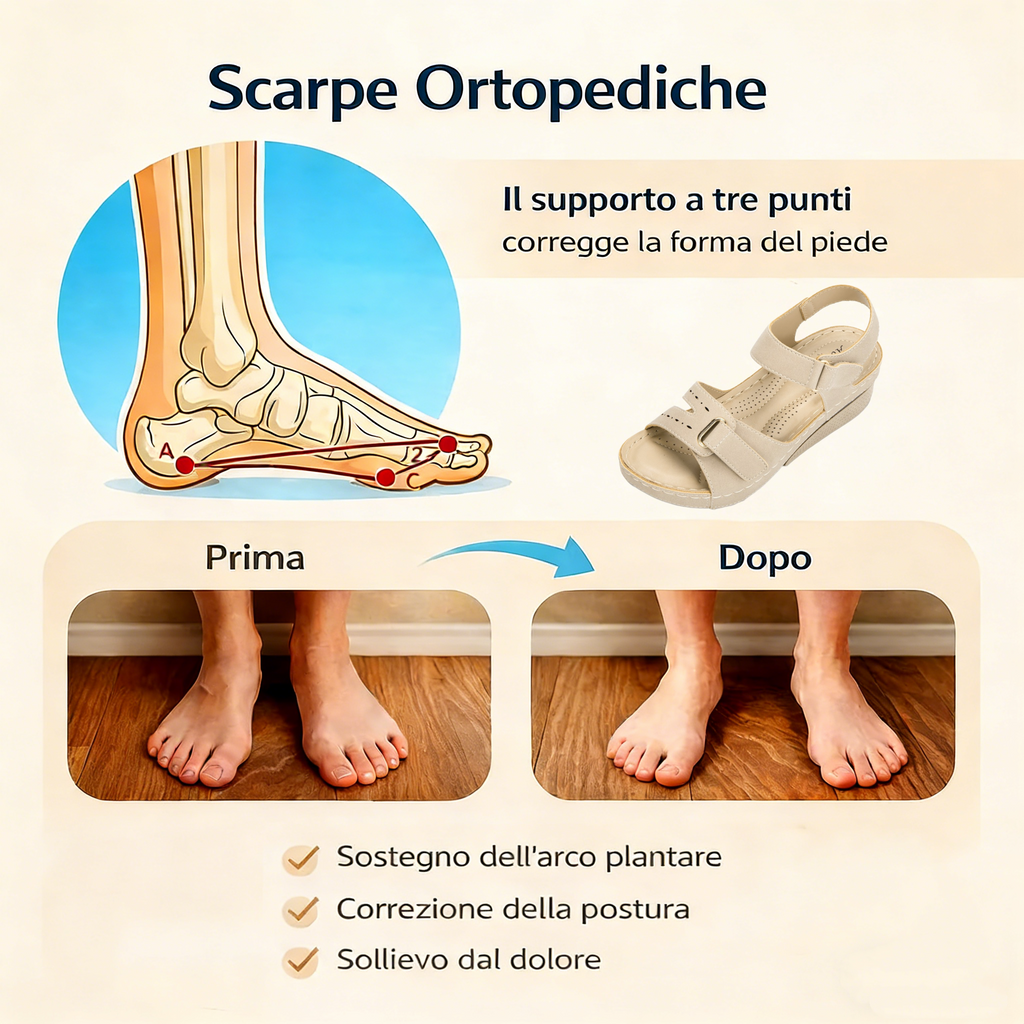 【⏰Ultimo giorno, 70% di sconto! Non perdete l'occasione!】Sandali ortopedici dal design ergonomico con assorbimento degli urti, ✅️scarpe ortopediche salutari progettate specificamente per le donne europee.