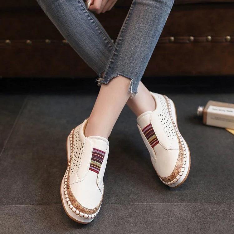 🎉Sconto del 30% oggi - non perdete l'occasione! ⏰ Scarpe estive ortopediche ergonomiche con supporto plantare 👞 Alleviano facilmente il dolore ai piedi