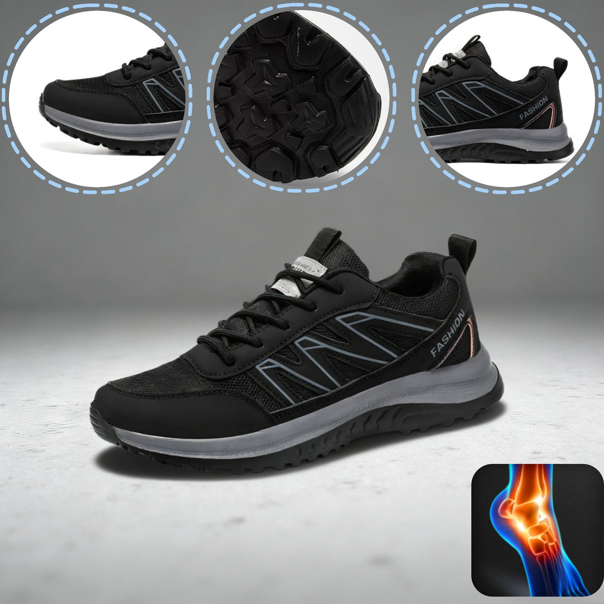 Usergoing®| Scarpe ortopediche mediche dal design ergonomico che alleviano il dolore alla schiena, alle articolazioni e alle gambe