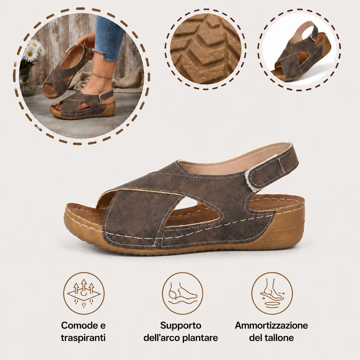 🎉Sconto del 50% oggi - non perdete l'occasione! ⏰ Scarpe ortopediche dal design ergonomico - supporto dell'arco plantare 👞 Alleviano facilmente il dolore ai piedi