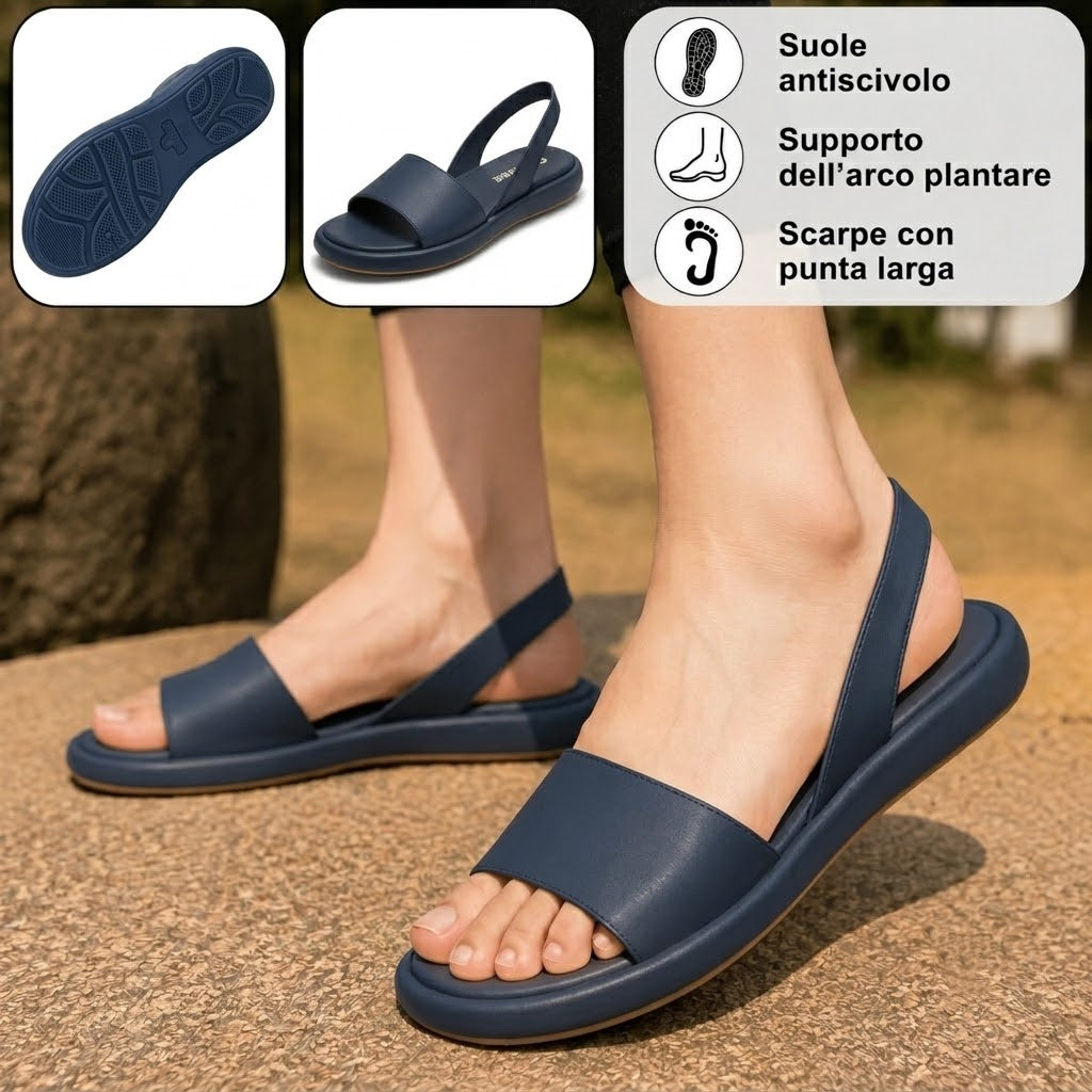 🔥 Sandali da donna comodi | Supporto ergonomico 👡 Disponibili in tutte le taglie: cammina con sicurezza
