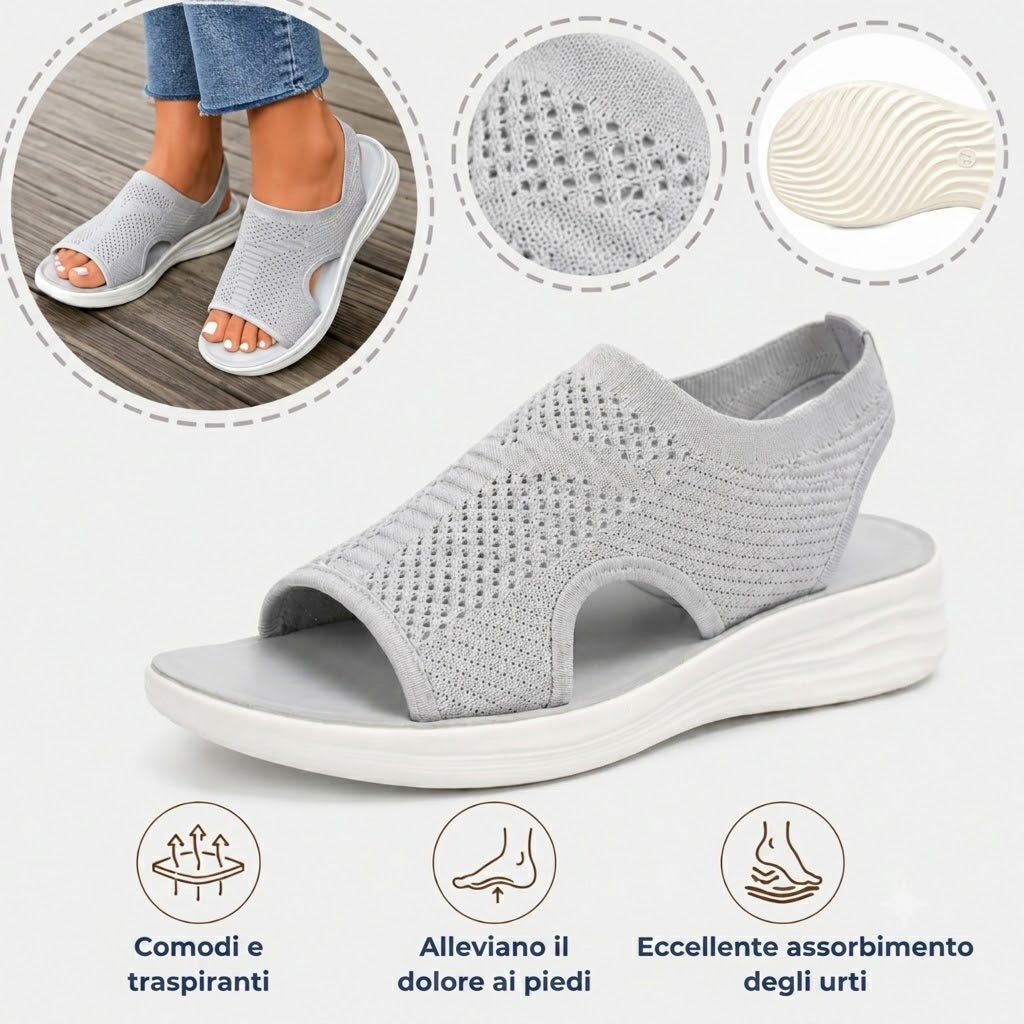 🔥 Sandali da donna comodi | Supporto ergonomico 👡 Disponibili in tutte le taglie: cammina con sicurezza ✅ Perfetti per le calde giornate estive