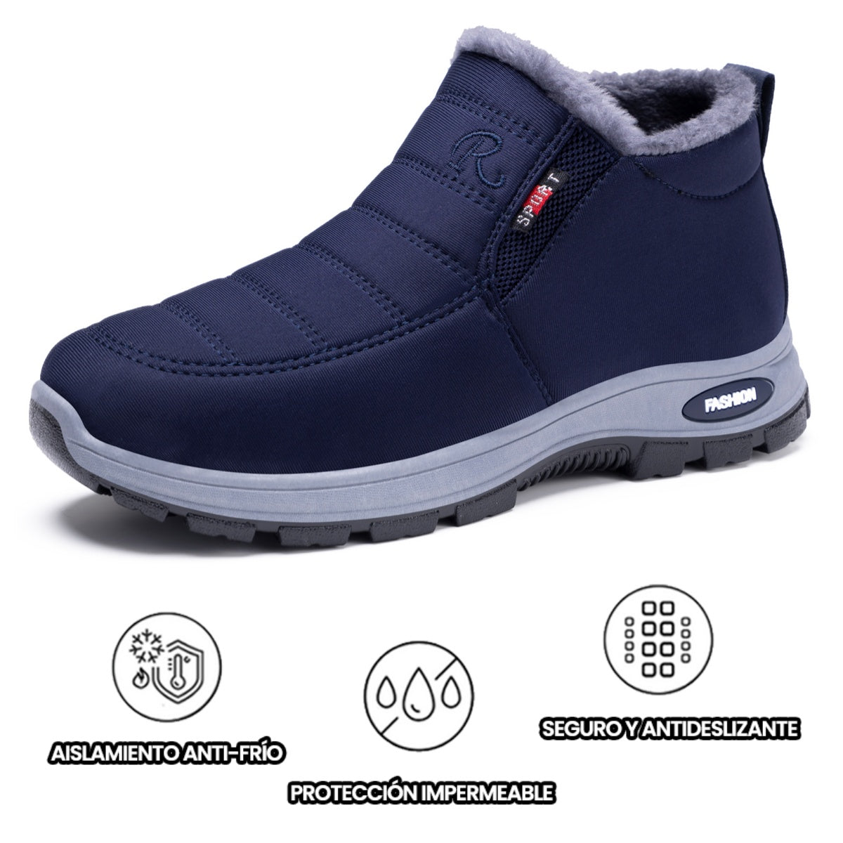 Optimumto® - Calzado ortopédico ergonómico de invierno para dolor de pies, rodillas y espalda - Unisex