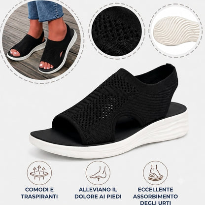 🔥 Sandali da donna comodi | Supporto ergonomico 👡 Disponibili in tutte le taglie: cammina con sicurezza ✅ Perfetti per le calde giornate estive