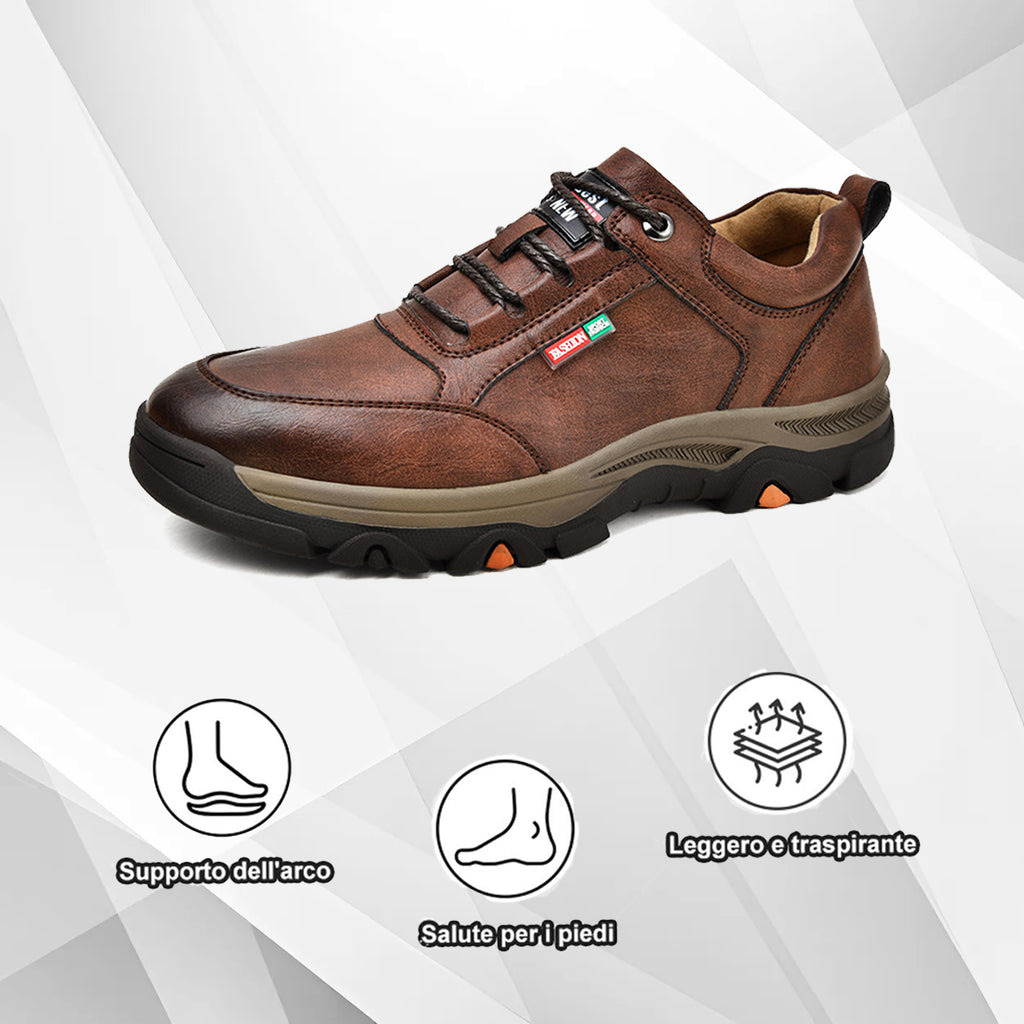 (🔥50% di sconto oggi - prendilo!) Scarpe ortopediche premium ed eleganti 👞 - Design ergonomico per alleviare il dolore