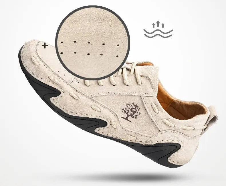 【⏰Sconto del 50% oggi - da non perdere】 Scarpe ortopediche dal design ergonomico - pelle di alta qualità + cuciture a mano 👞