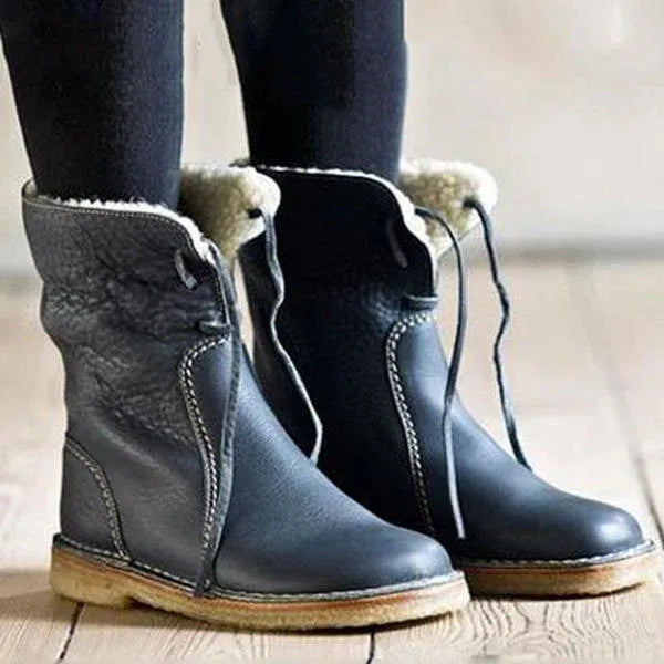 🔥Sconto del 50% oggi - Non perdere queste scarpe ortopediche dal design ergonomico - fodera in pile invernale + cuciture a mano 👞