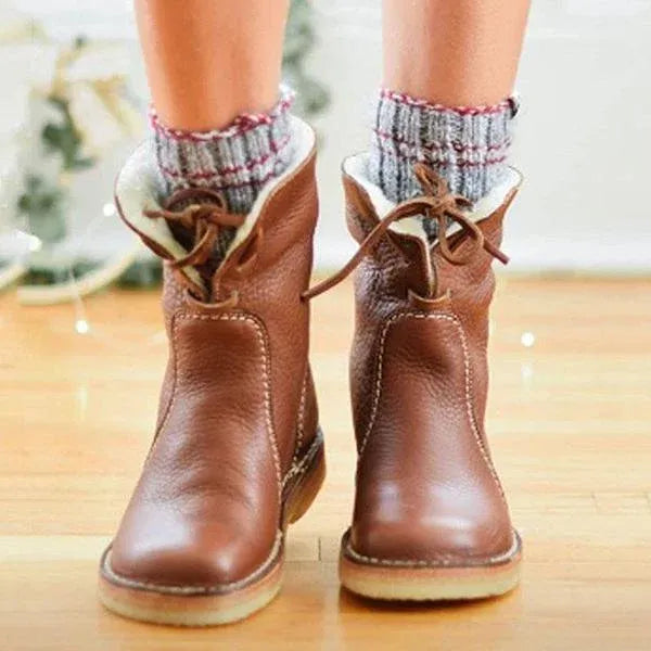 🔥Sconto del 50% oggi - Non perdere queste scarpe ortopediche dal design ergonomico - fodera in pile invernale + cuciture a mano 👞