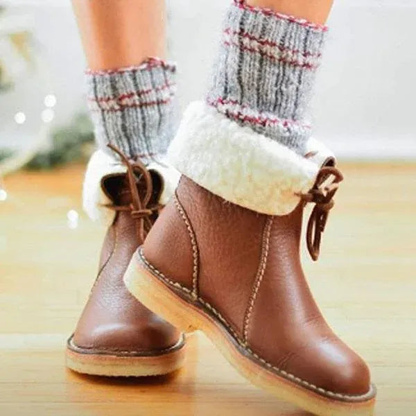 🔥Sconto del 50% oggi - Non perdere queste scarpe ortopediche dal design ergonomico - fodera in pile invernale + cuciture a mano 👞