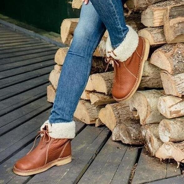 🔥Sconto del 50% oggi - Non perdere queste scarpe ortopediche dal design ergonomico - fodera in pile invernale + cuciture a mano 👞