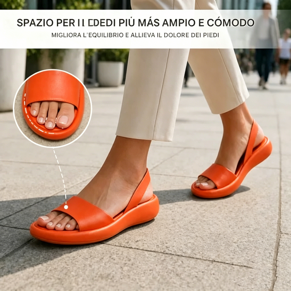 Sandali ortopedici – Sandali comodi da donna | Supporto ergonomico