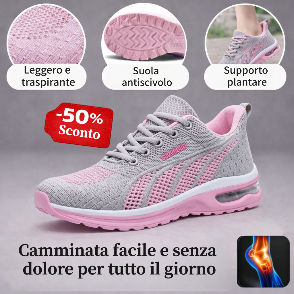 Sconto del 50% per un periodo limitato! 🔥 Scarpe da donna leggere e comode, adatte per essere indossate tutto il giorno, facili da infilare e sfilare ✅ Impermeabili e antiscivolo