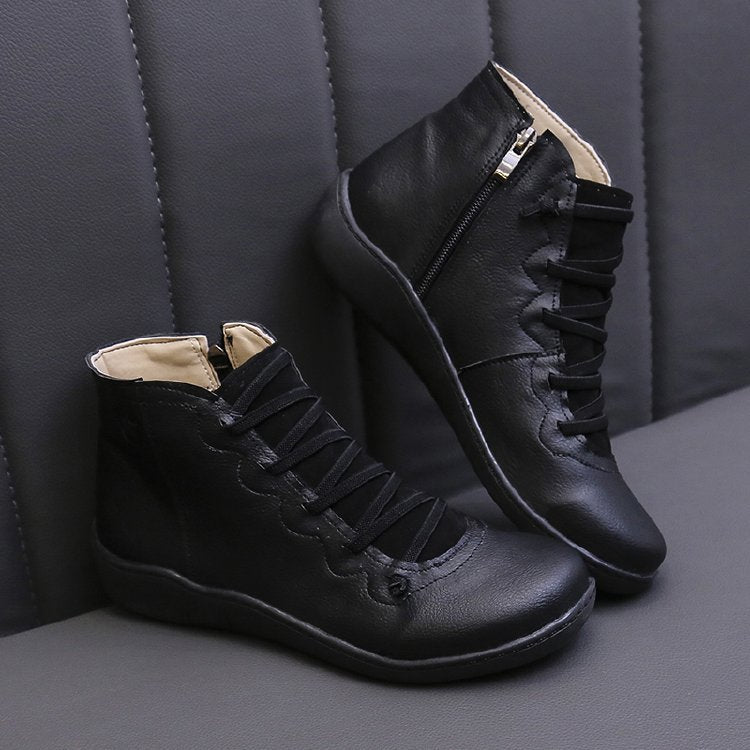 [🔥Oggi metà prezzo: da non perdere] Scarpe ortopediche da donna dal design ergonomico - design con supporto dell'arco plantare👞Sbarazzati facilmente del dolore ai piedi