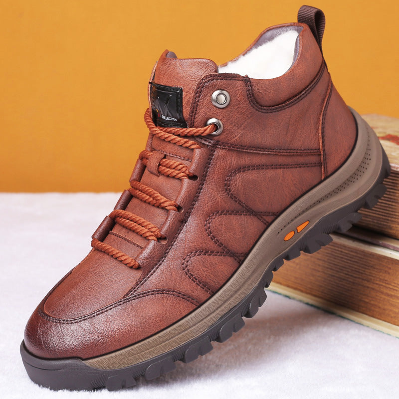 Usergoing® | Scarpe italiane in pelle di vitello morbida e confortevole - supporto plantare per alleviare il dolore | Disponibili anche in versione peluche 🔥