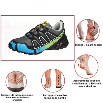 Step Zero – Scarpe da trekking ergonomiche Usergoing® IV per alleviare il dolore alla schiena, alle articolazioni e ai piedi 2025