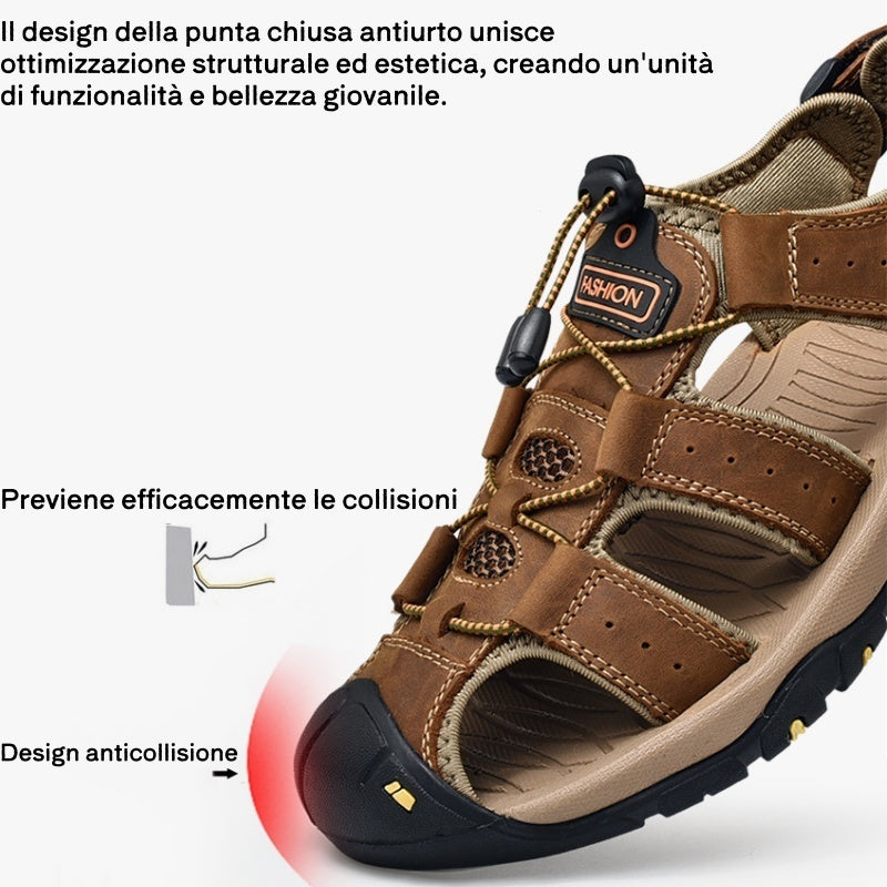 🎁Oggi a metà prezzo - non perdete l'occasione]|Sandali ortopedici dal design ergonomico - camminata senza dolore 👞 rendono la camminata più confortevole