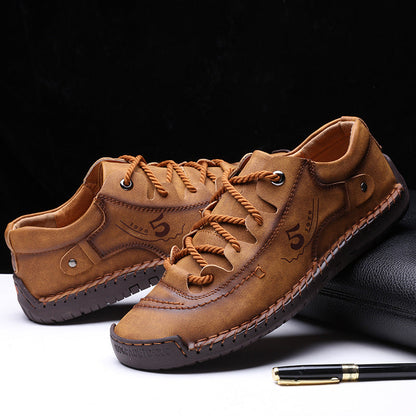 Scarpe ortopediche unisex DEVENP | Scarpe casual in vera pelle cucite a mano | Progettate ergonomicamente per alleviare il dolore alla schiena, alle articolazioni e ai piedi | Sconto del 50% per un periodo limitato, fino a esaurimento scorte