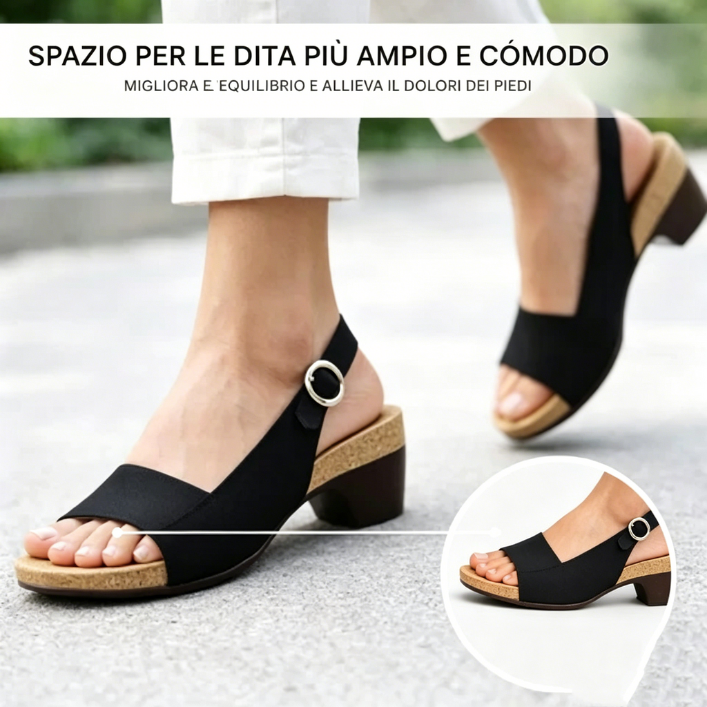 Sandalias ortopédicas – Sandalias cómodas para mujer | Soporte ergonómico