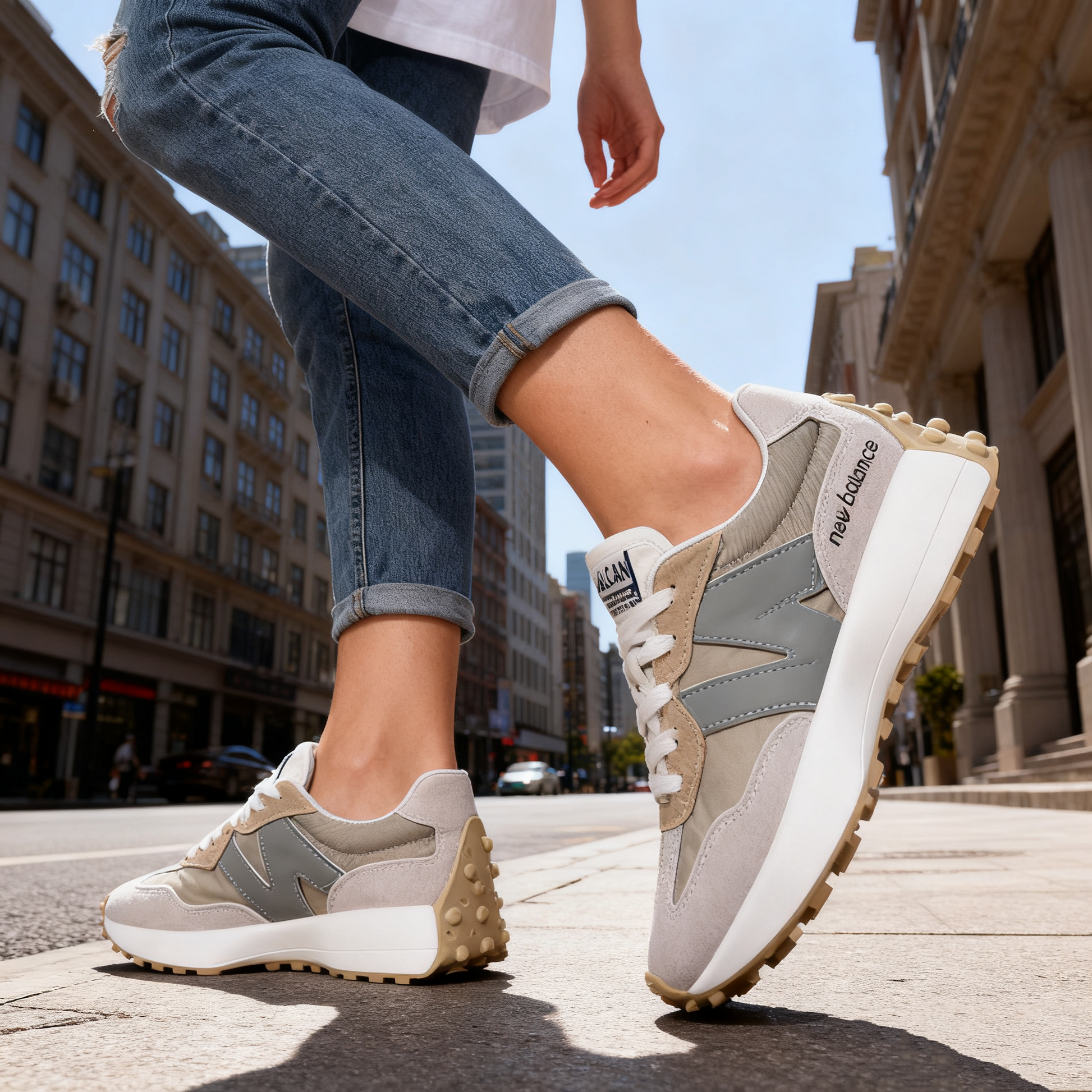 ⏰Sconto del 50% oggi👟Sneakers informali, il design a punta larga riduce la pressione sulle piante dei piedi