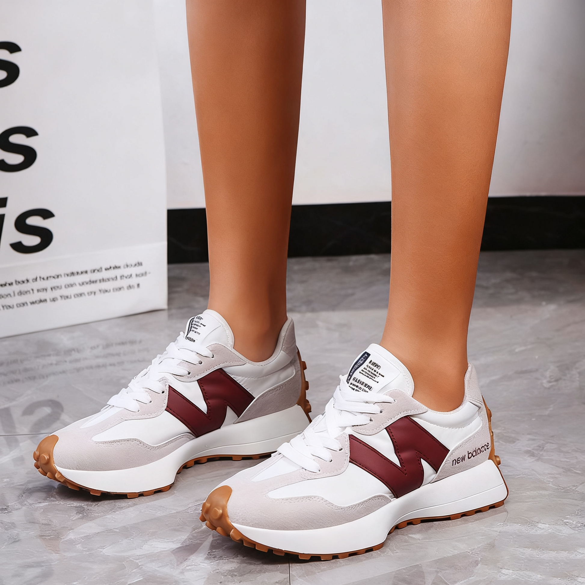 ⏰Sconto del 50% oggi👟Sneakers informali, il design a punta larga riduce la pressione sulle piante dei piedi