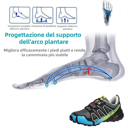 Step Zero – Scarpe da trekking ergonomiche Usergoing® IV per alleviare il dolore alla schiena, alle articolazioni e ai piedi 2025