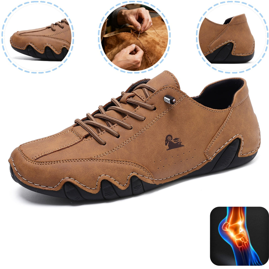USERGOINGUSERGOING® - Scarpe ortopediche ergonomiche in pelle, impermeabili, alleviano il dolore ai piedi - unisex