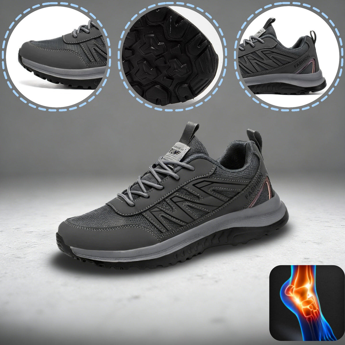 Usergoing®| Scarpe ortopediche mediche dal design ergonomico che alleviano il dolore alla schiena, alle articolazioni e alle gambe