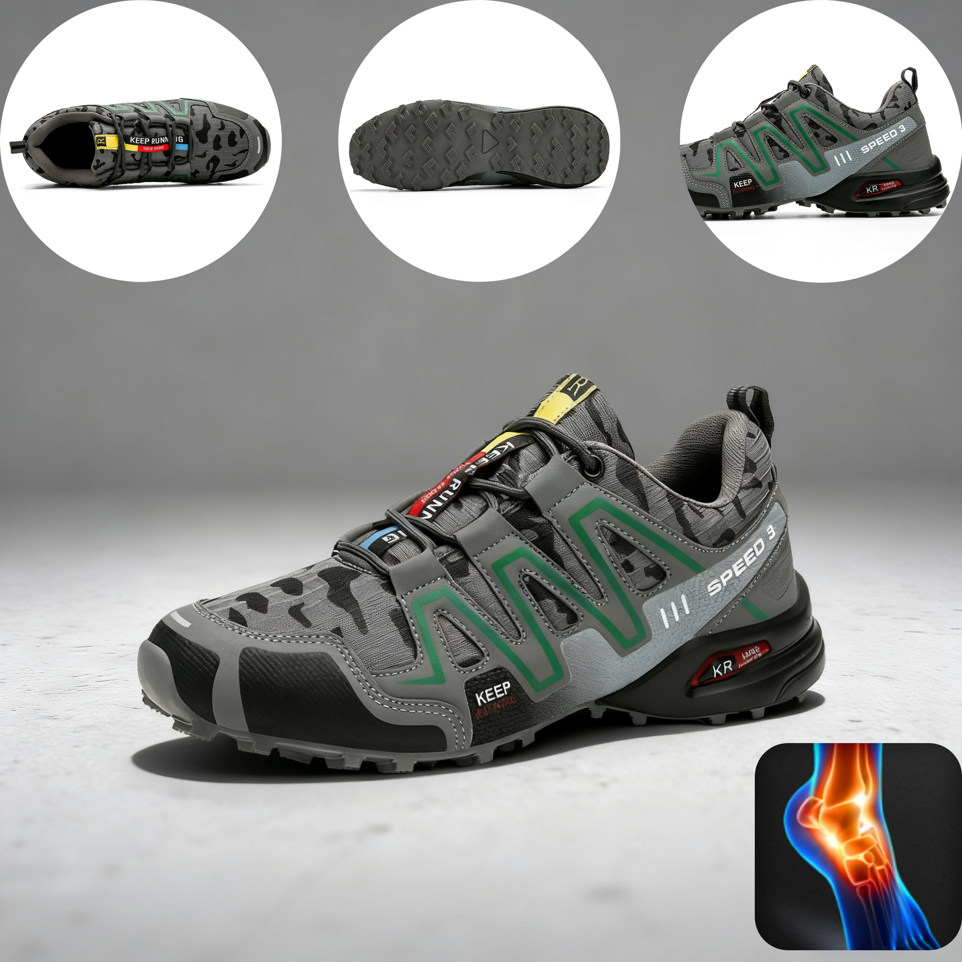 Scarpe ortopediche dal design ergonomico per dolori alla schiena, alle articolazioni e ai piedi - unisex