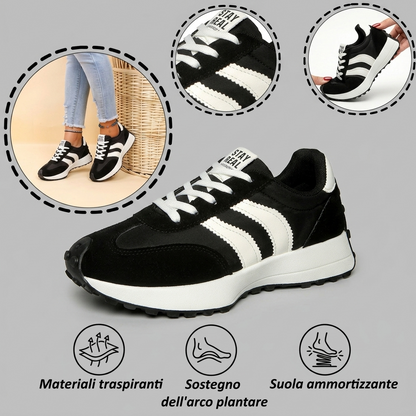 【⏰Ultimo giorno, 70% di sconto! Non perdete l'occasione!】Scarpe ortopediche ergonomiche con assorbimento degli urti, ✅️scarpe ortopediche salutari progettate specificamente per le donne europee.