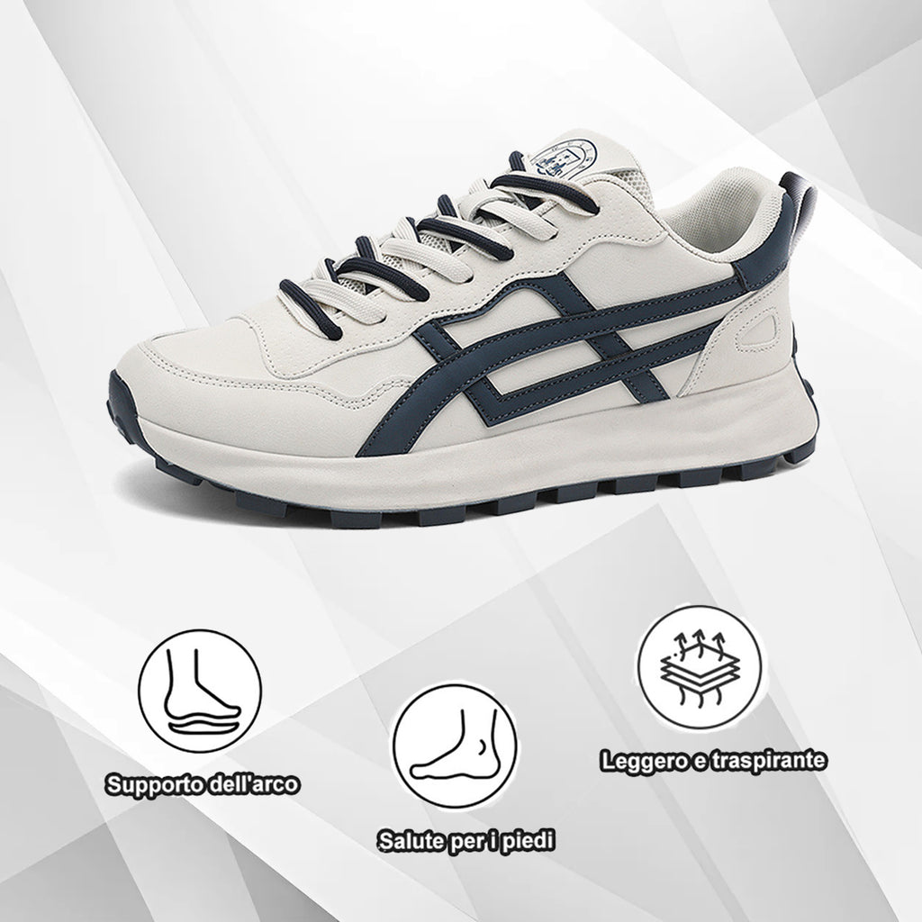 (🔥50% di sconto oggi - prendilo!) Scarpe ortopediche premium ed eleganti 👞 - Design ergonomico per alleviare il dolore