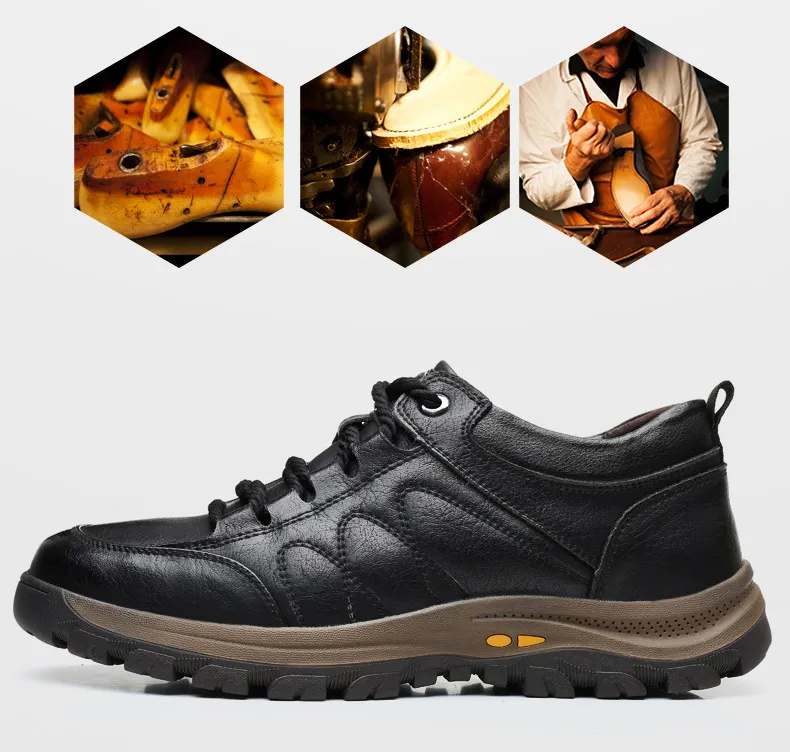 (🎉Saldi primaverili -50%, solo per oggi - da non perdere) - Scarpe ortopediche da uomo in autentica pelle di vitello australiana✅ Camminata comoda, sollievo dal dolore