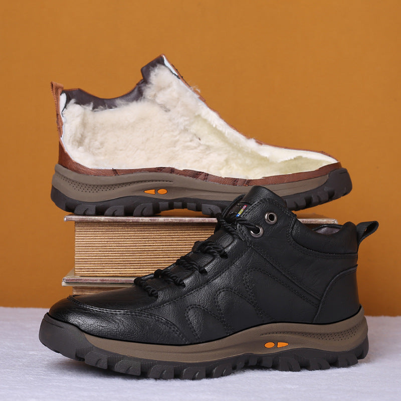Usergoing® | Scarpe italiane in pelle di vitello morbida e confortevole - supporto plantare per alleviare il dolore | Disponibili anche in versione peluche 🔥