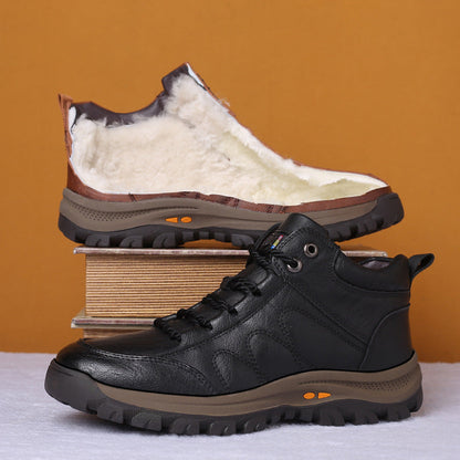 Usergoing® | Scarpe italiane in pelle di vitello morbida e confortevole - supporto plantare per alleviare il dolore | Disponibili anche in versione peluche 🔥