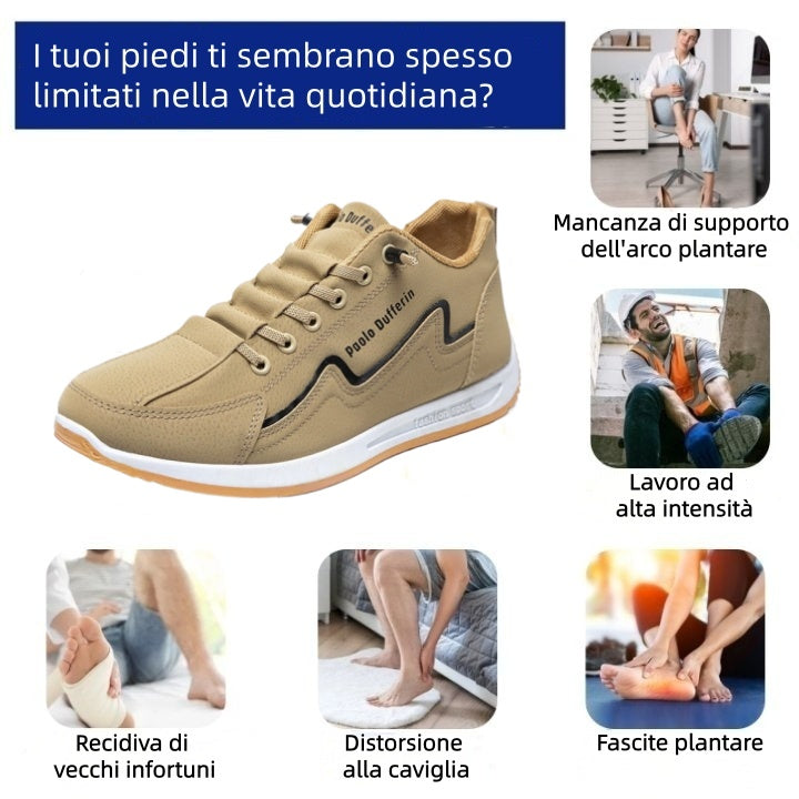 🔥Sconto del 50% oggi⏰ |Usergoing® Scarpe ortopediche ergonomiche | Alleviano il dolore a piedi, ginocchia e schiena
