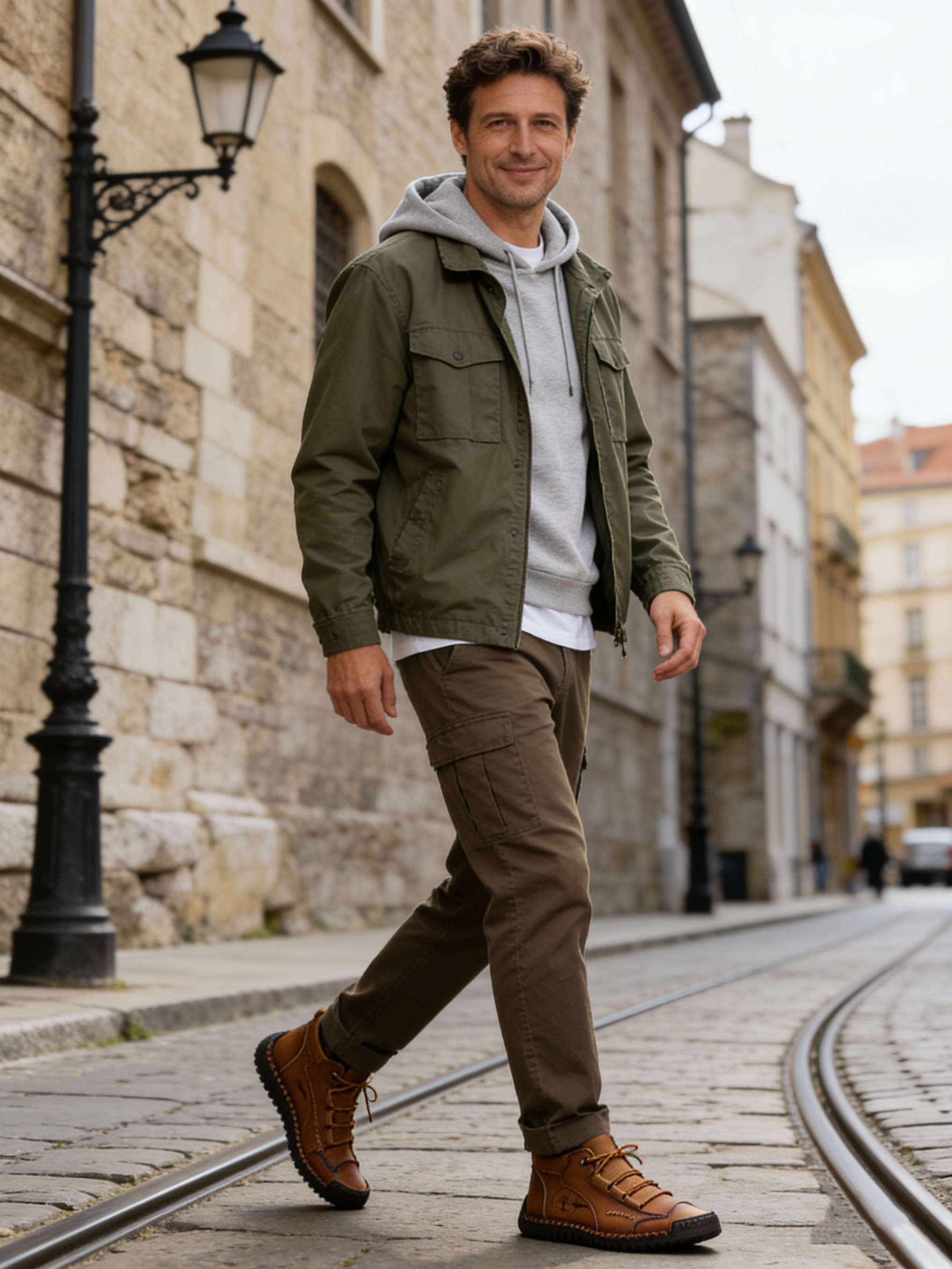 ⏰ Oggi sconto del 70% — Da non perdere!🐂 Nuove scarpe ortopediche da uomo in pelle bovina, impermeabili e antiscivolo,🦶 efficaci nell'alleviare il dolore ai piedi.