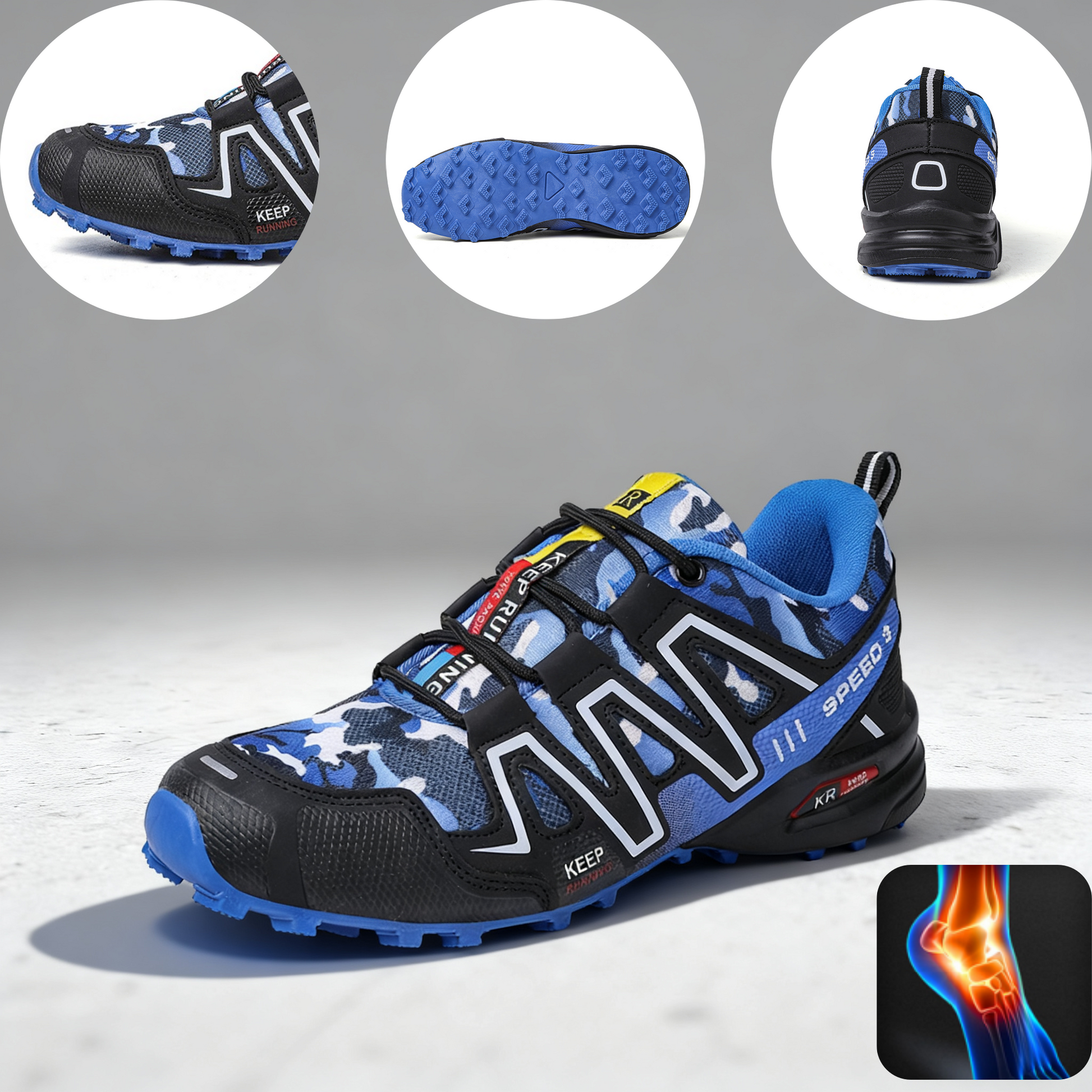 Scarpe ortopediche dal design ergonomico per dolori alla schiena, alle articolazioni e ai piedi - unisex