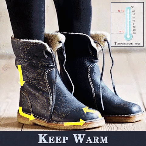 🔥Sconto del 50% oggi - Non perdere queste scarpe ortopediche dal design ergonomico - fodera in pile invernale + cuciture a mano 👞